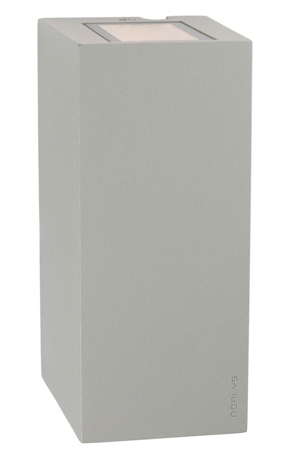 Norlys Lillehammer 6w LED Up & Down Outdoor Wall Light Alu IP54