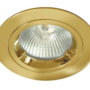 Polished Brass Low Voltage Cast Downlight