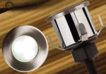Decking or Bathroom Mains White LED Recessed Light