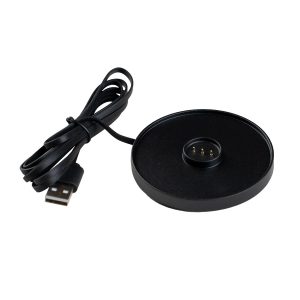 Small round charging pad by Franklite, suitable for the small Nomad table lamp.