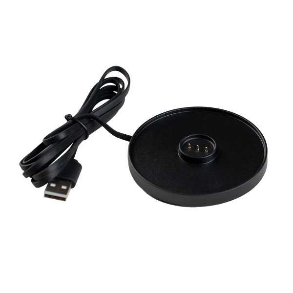 Small round charging pad by Franklite, suitable for the small Nomad table lamp.
