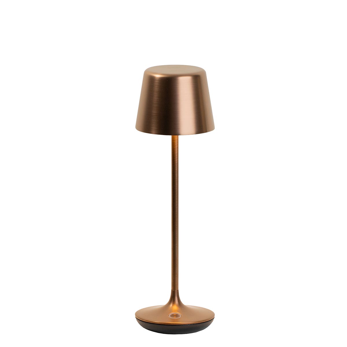 Nomad Small Rechargeable LED Table Lamp Brushed Bronze IP65