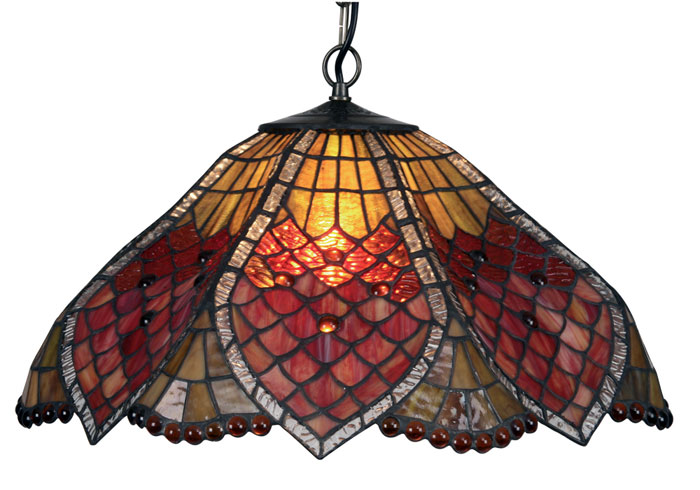 Medium Sensual Orsino Tiffany Pendant Light