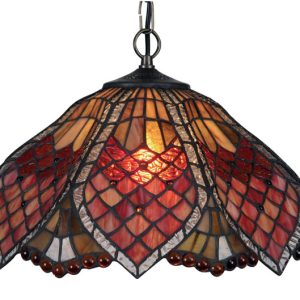 Large Sensual Orsino Tiffany Pendant Light