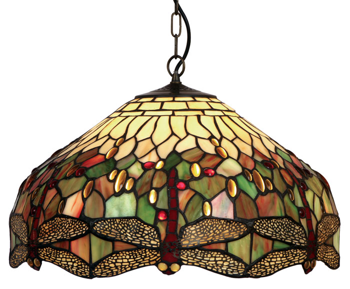 Dragonfly 500mm Tiffany Pendant Light