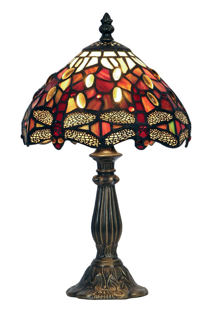 Small Dragonfly 180mm Tiffany Table Lamp