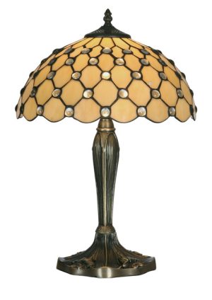 Jewel 350mm Tiffany Table Lamp