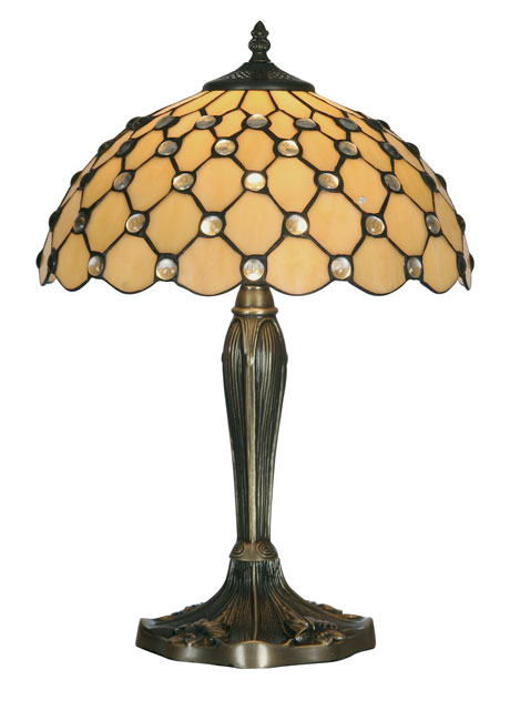 Jewel 350mm Tiffany Table Lamp