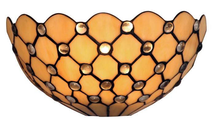 Jewel Handmade 320mm Tiffany Wall Light