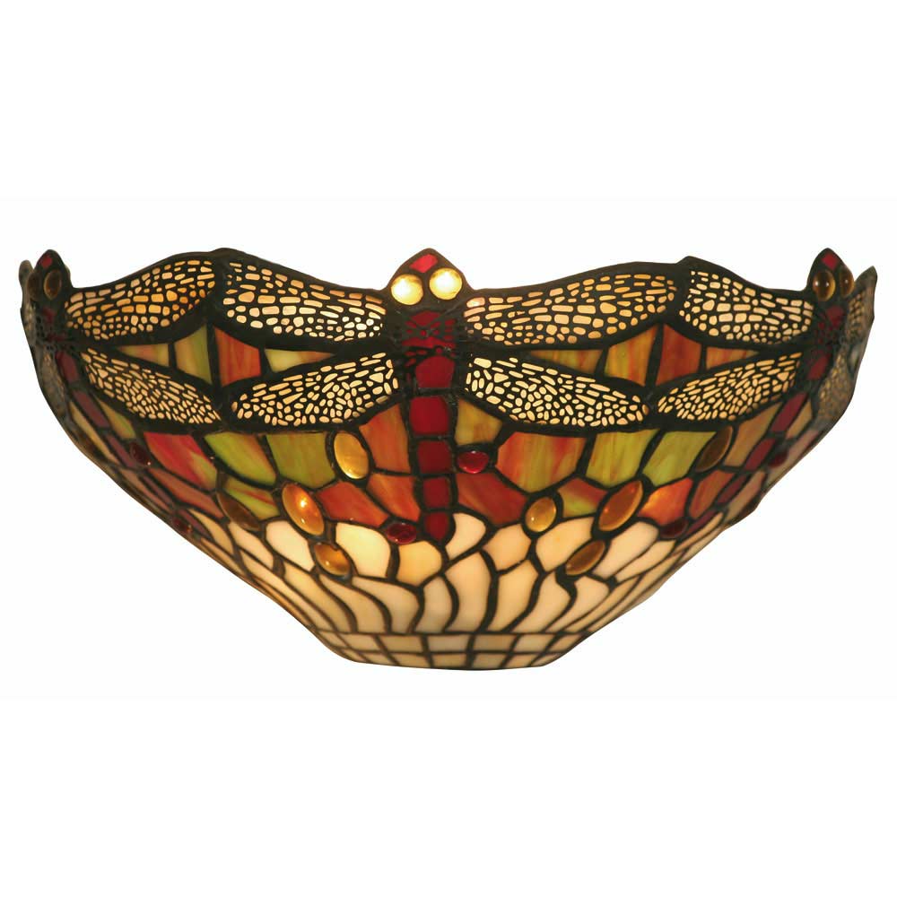 Dragonfly 310mm Tiffany Wall Light