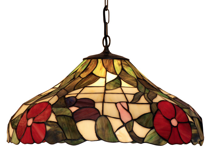 Peonies 500mm Tiffany Pendant Light