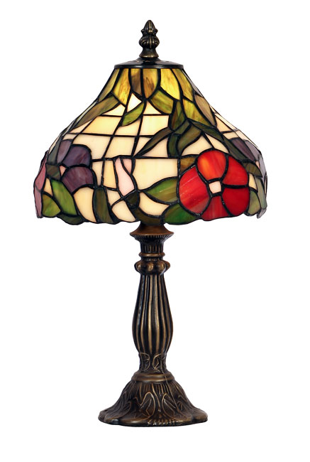 Peonies 200mm Tiffany Table Lamp