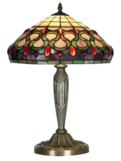 Oberon 360mm Tiffany Table Lamp