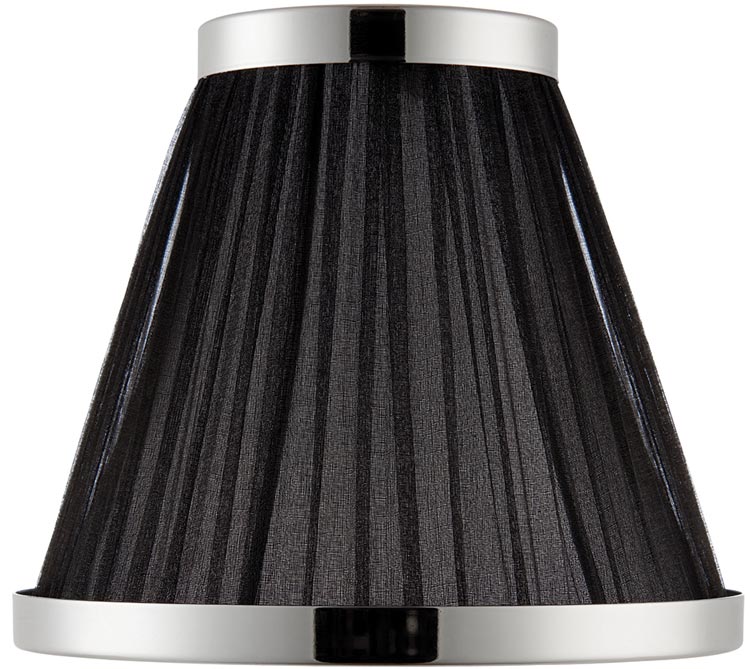Oksana Large Nickel 21 Light Crystal Chandelier Black Shades 63508 Oksana Large Nickel 21 Light Crystal Chandelier Black Shades