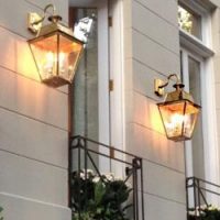 Period Outdoor Lighting - Brass