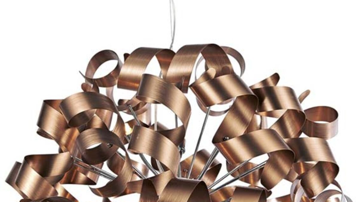Dar Rawley Modern 12 Light Ribbon 