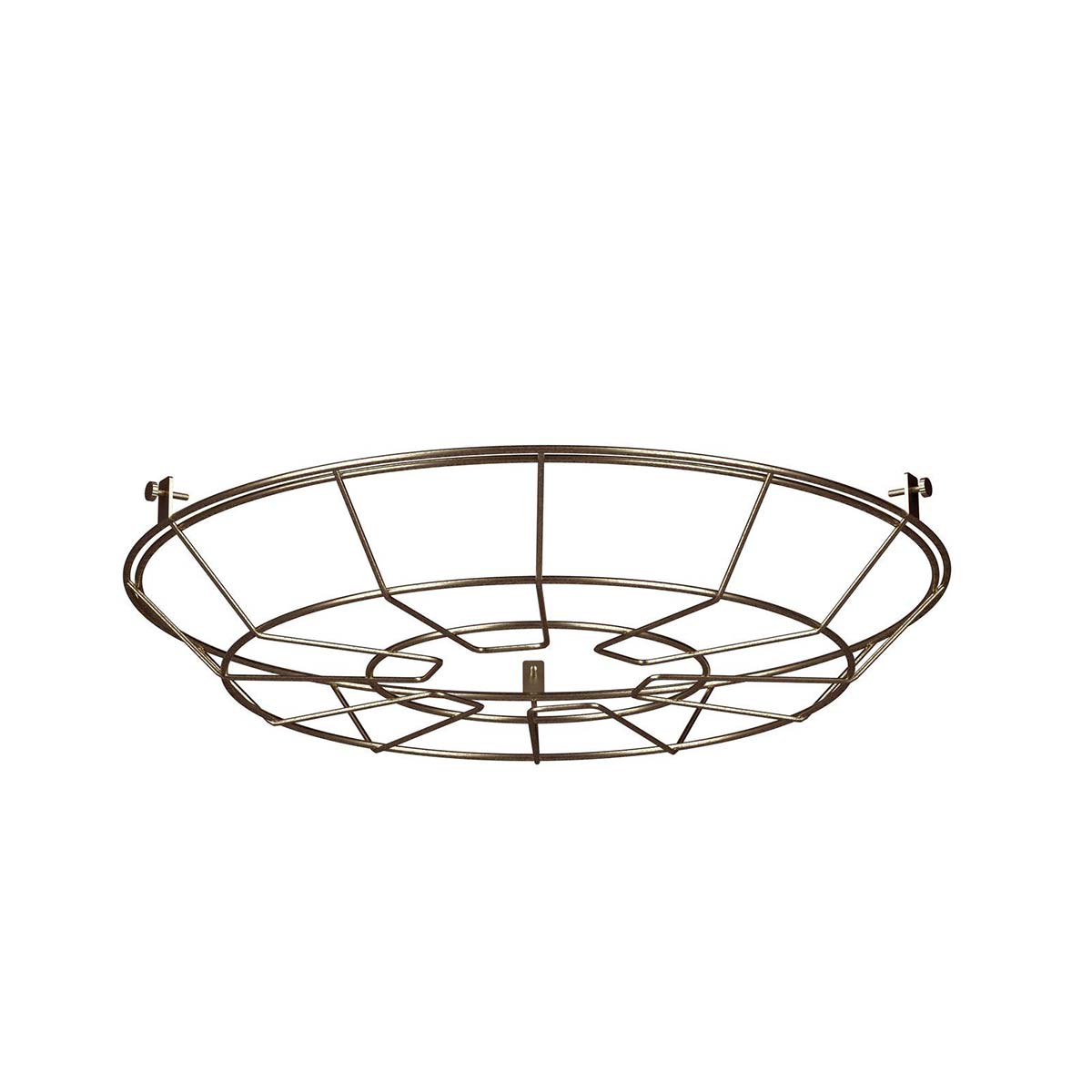 David Hunt Reclamation Pendant Cage Frame Antique Brass