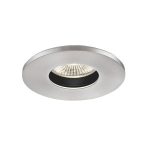 Franklite quality fire rated GU10 polished chrome IP65 bathroom shower light, RF325/BEZ001.