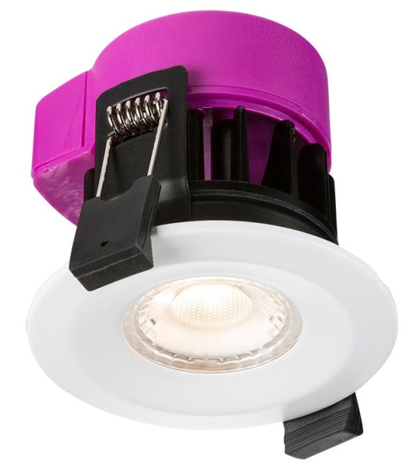 IP65 6W Dimmable LED Fire Rated Bathroom Downlight 4000K