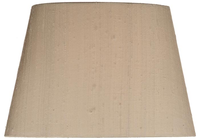 Rex Tapered Oval Silk 13 Inch Lamp Shade Colour Choice