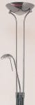 Rome Polished Chrome Mother And Child Floor Lamp