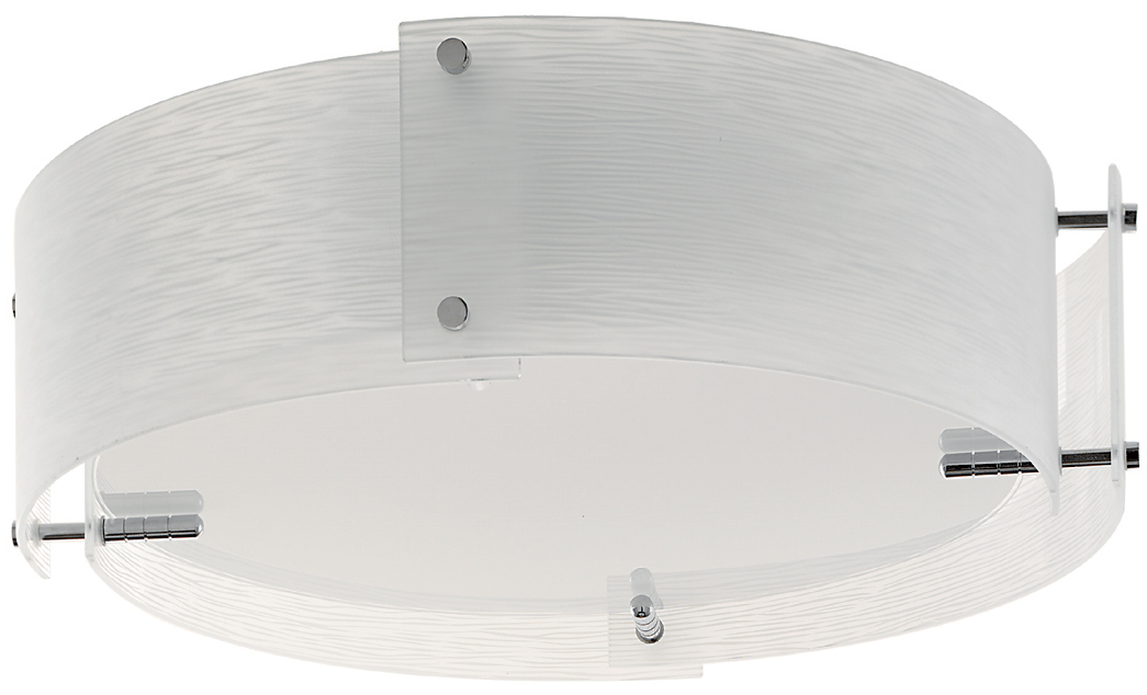 Madison Sculptured Glass Flush Ceiling Light 6044 44