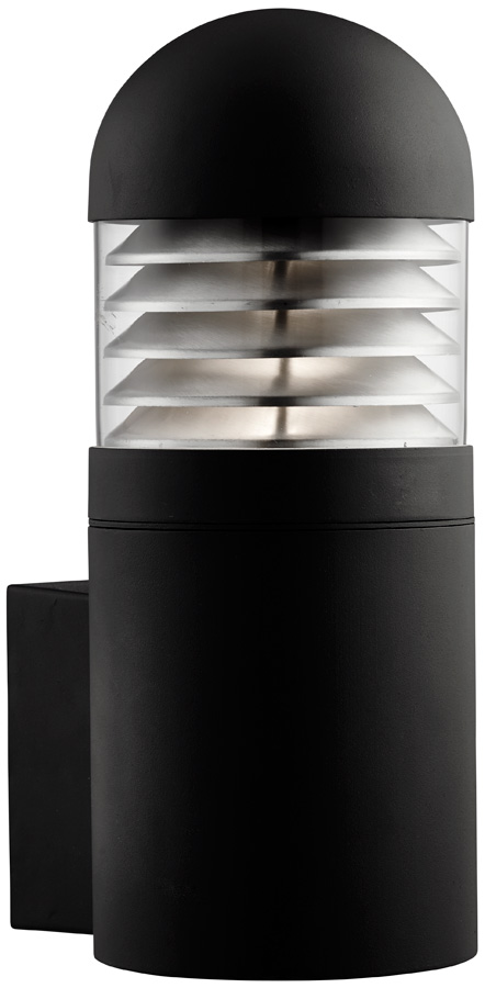 Large Modern Cast Aluminium Cylinder Outdoor Wall Light