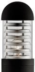 Modern Black Cast Aluminium IP65 Outdoor Bollard Light