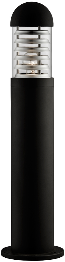 Modern Black Cast Aluminium IP65 Outdoor Bollard Light