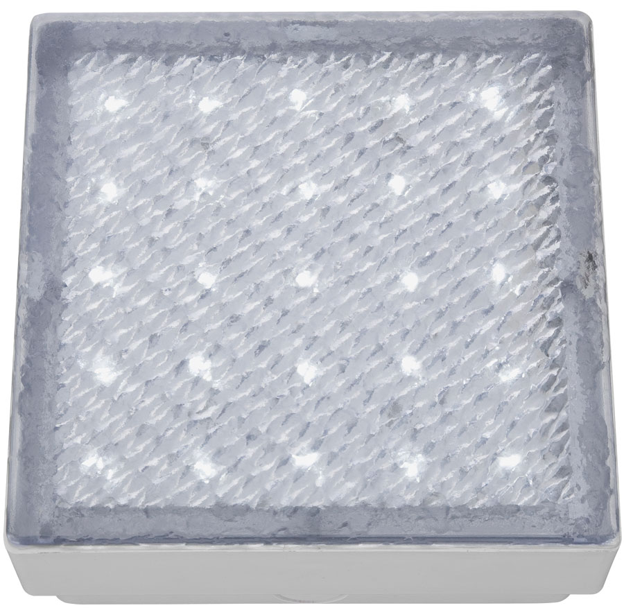 Pure White LED Ip68 Recessed Square Walkover Light