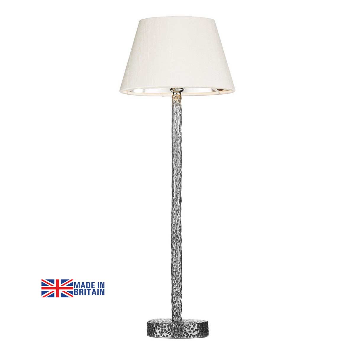 David Hunt Sloane Tall Table Lamp Base Only Pewter