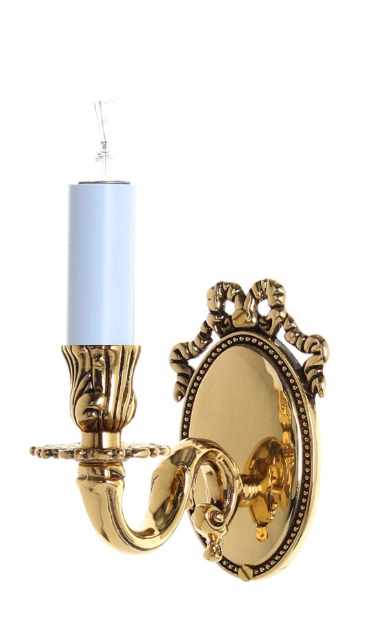 Sandringham High Quality Solid Brass Single Wall Light