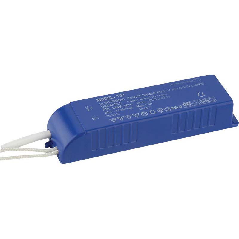 Quality Dimmable Transformer For 12v Lamps 20 To 60Va