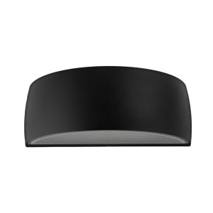 Vasa up and down outdoor wall light in black, main image on white background.
