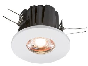 IP65 8w dimmable LED fire rated bathroom downlight cool white 4000k