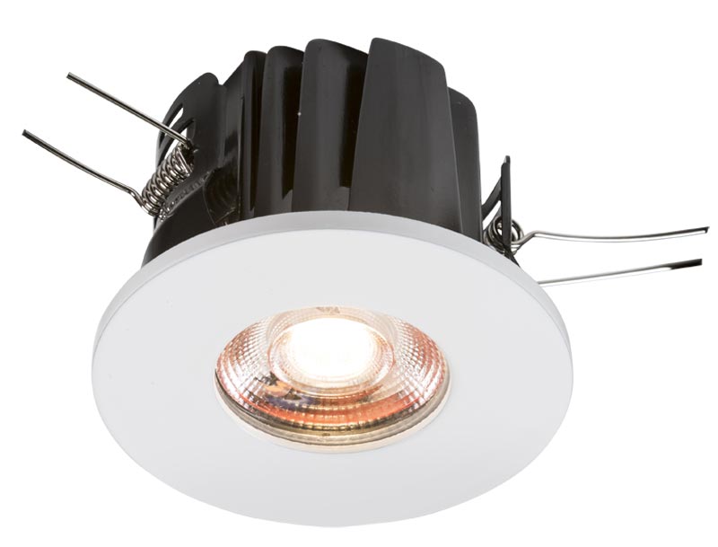 IP65 8W Dimmable LED Fire Rated Bathroom Downlight 4000K