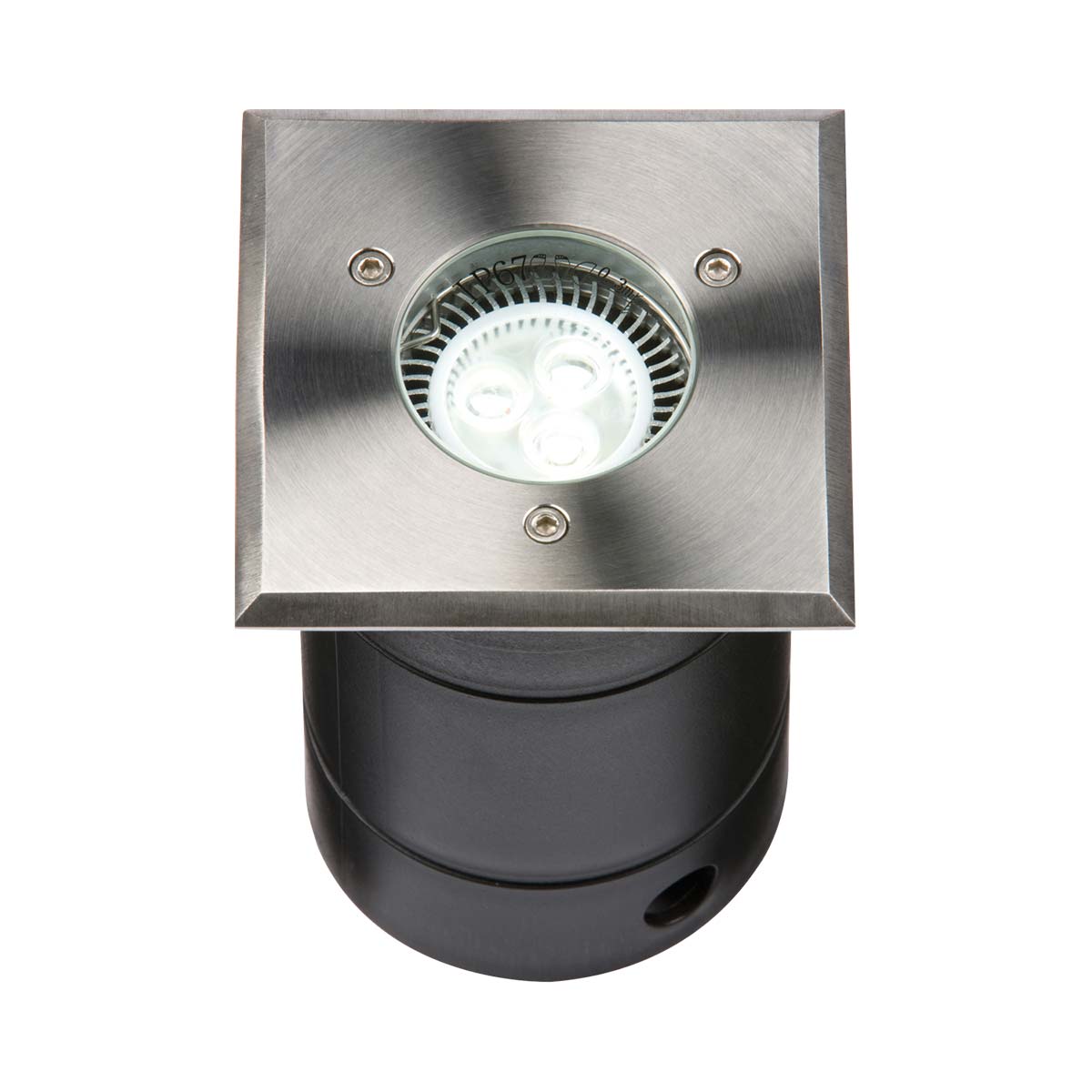 Square Stainless Steel Ground Light