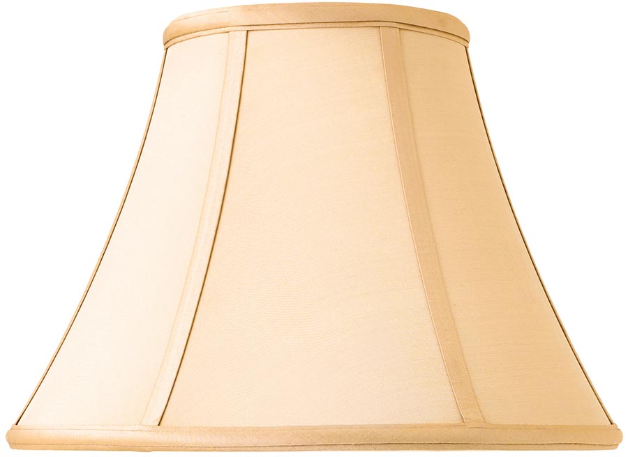 Zara Tapered Empire 12 Inch Honey Silk Table Lamp Shade