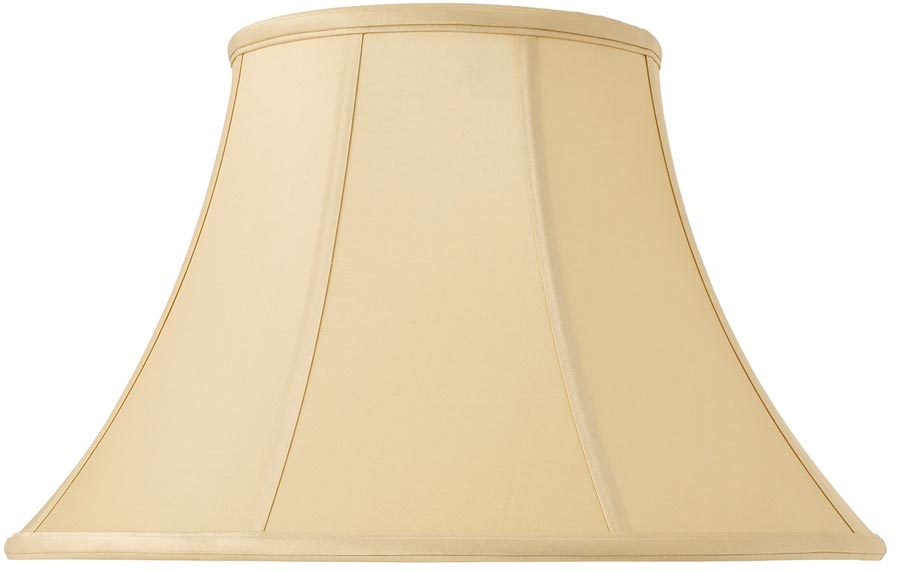 Zara Tapered Empire 16 Inch Honey Silk Table Lamp Shade
