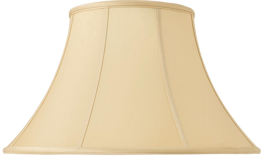 Zara Tapered Empire 18 Inch Honey Silk Table Lamp Shade