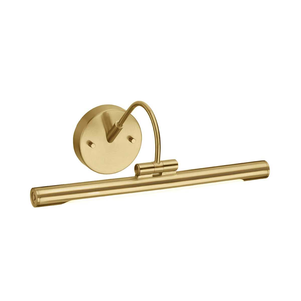 Elstead Alton Small LED Picture Light Brushed Brass