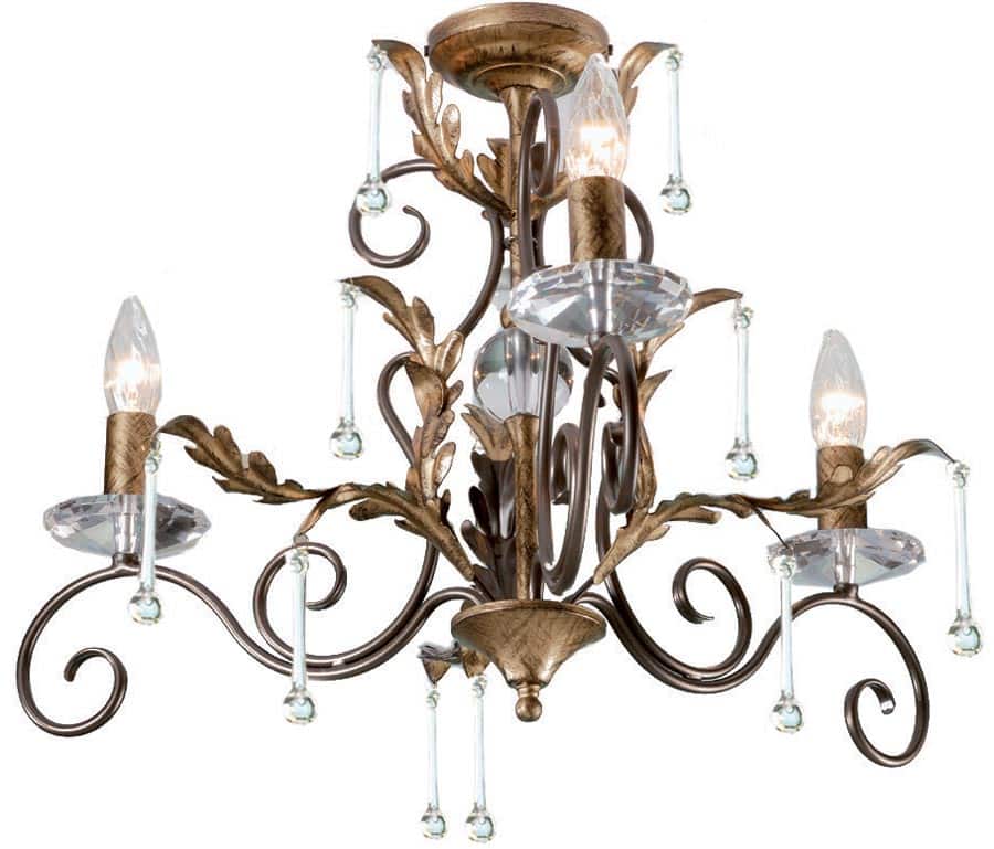 Amarilli Bronze Gold 3 Light Chandelier Made In Britain Aml3 Amarilli Bronze Gold 3 Light Chandelier Made In Britain