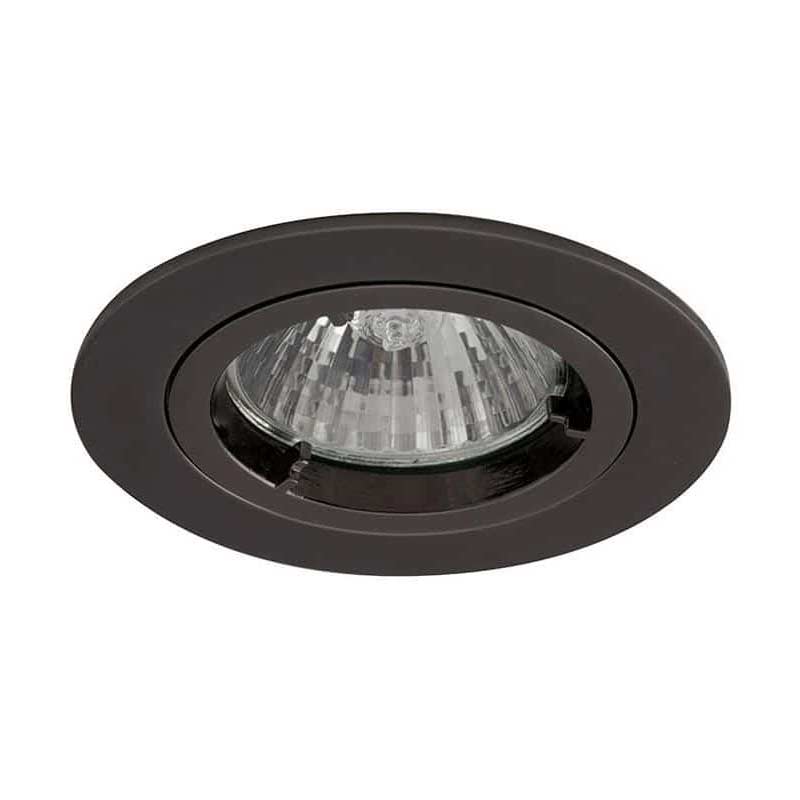 Twistlock Black Chrome Finish Mains Voltage GU10 Down Light