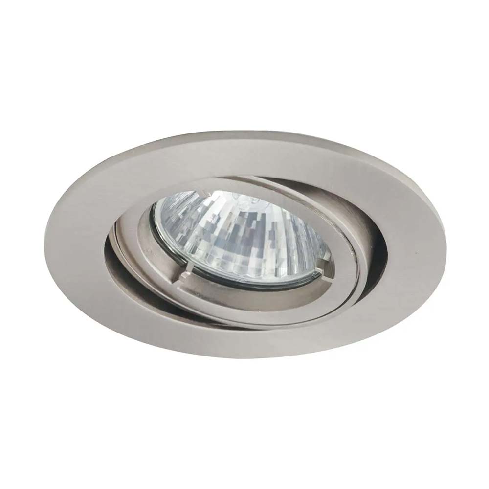 Twistlock Satin Chrome Mains Voltage Adjustable Down Light