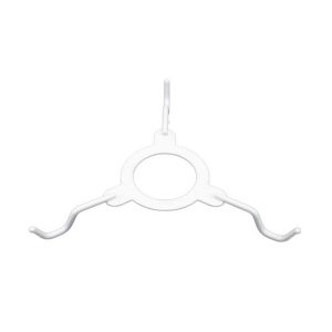 Duplex spider for pendant lamp shades for use with BC lamp holders.