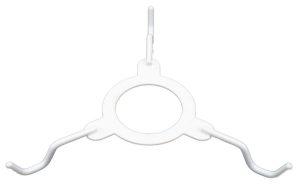 Duplex spider for pendant lamp shades fitted with duplex ring BC