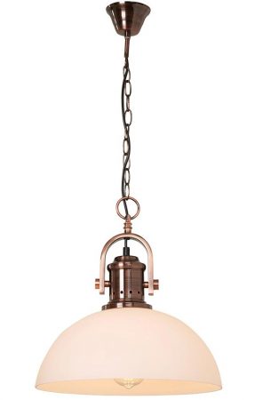 Frosted Glass Pendant Light bergen frosted glass copper finish pendant light 296x450 jpg