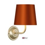 Bexley Classic Single Wall Light Solid Butter Brass Fitting Only