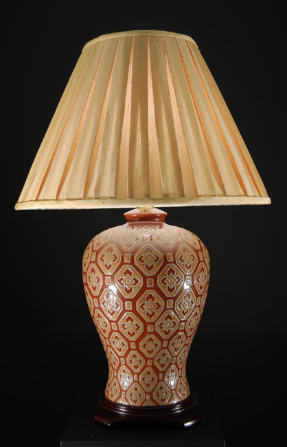 Hand Painted Classic Ginger Jar Table Lamp