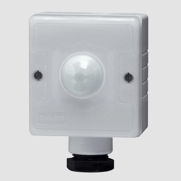 Quality low profile IP54 rated adjustable outdoor PIR sensor switch